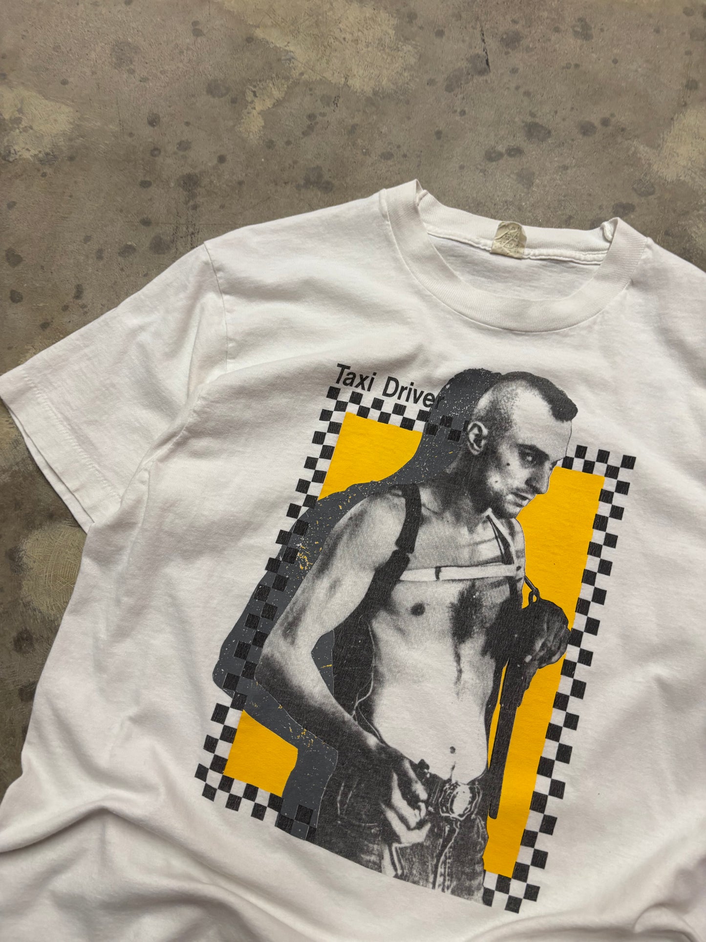 Vintage 80’s Taxi Driver shirt movie promo size extra large