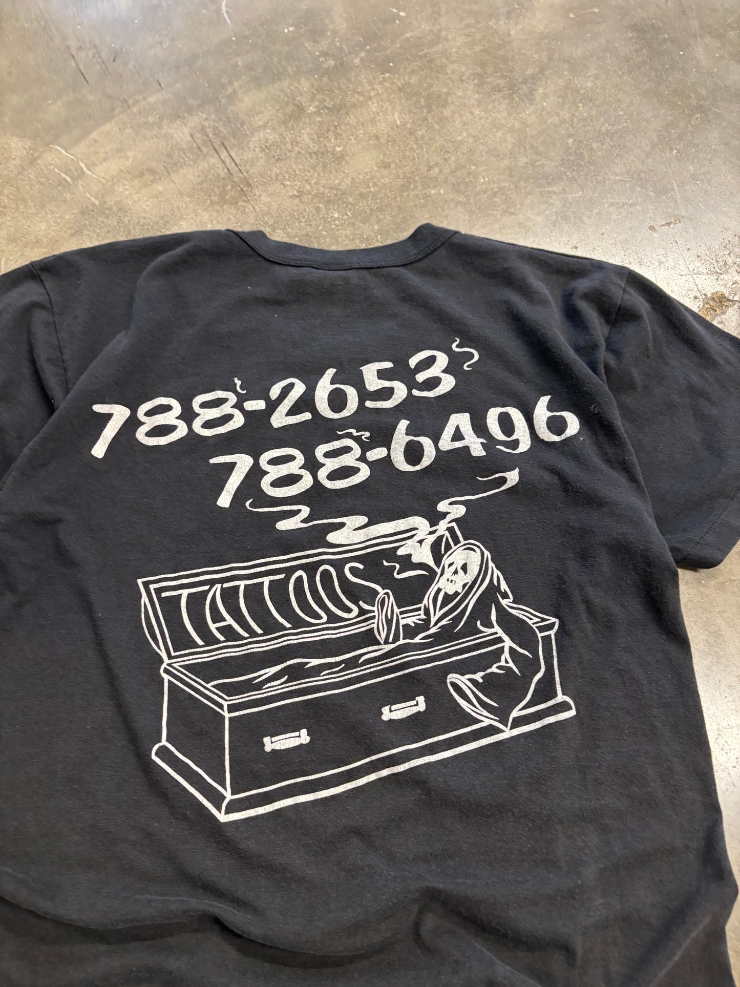 Vintage 80’s Tattoo shirt size large