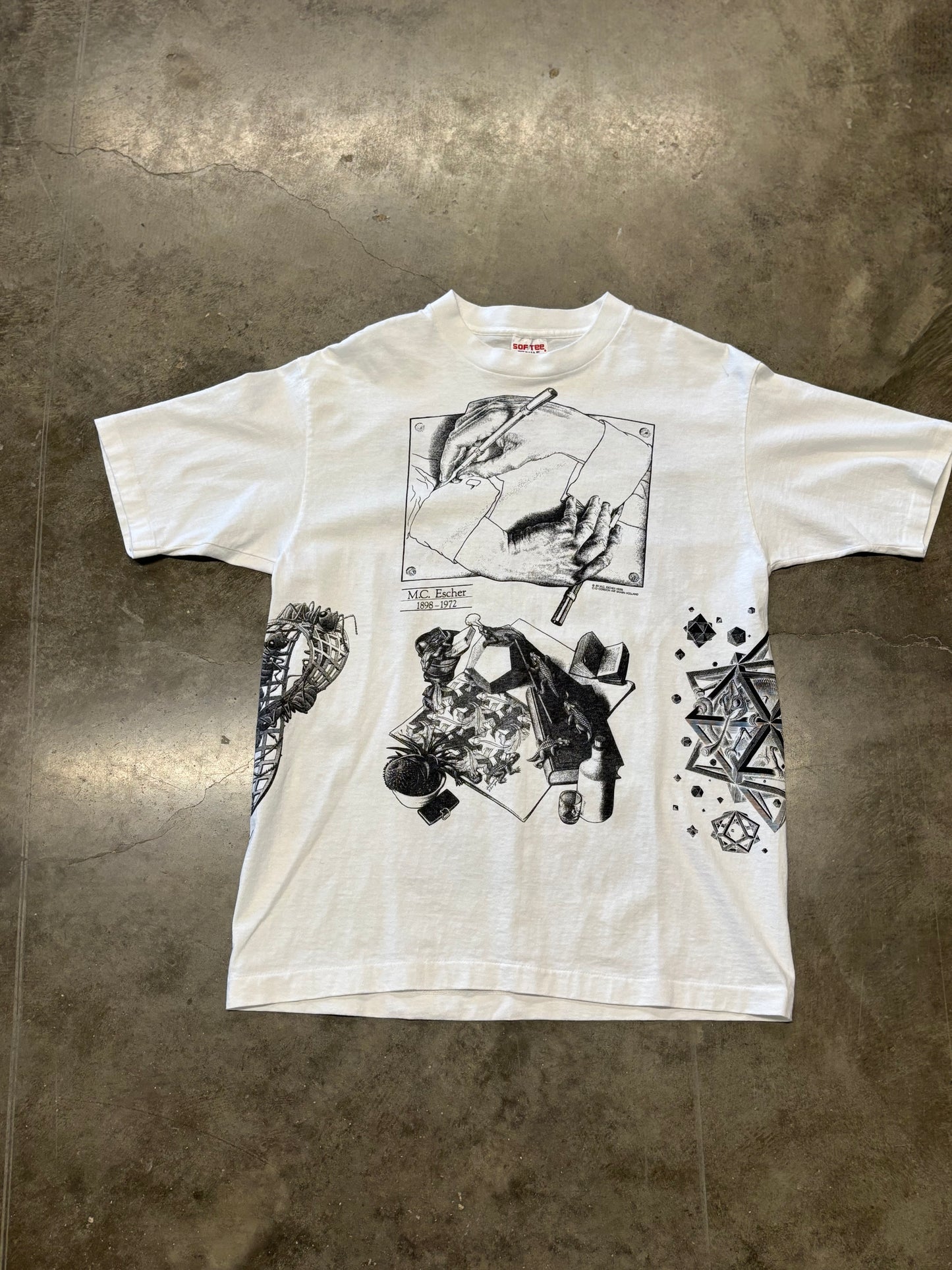 Vintage MC Escher shirt size large