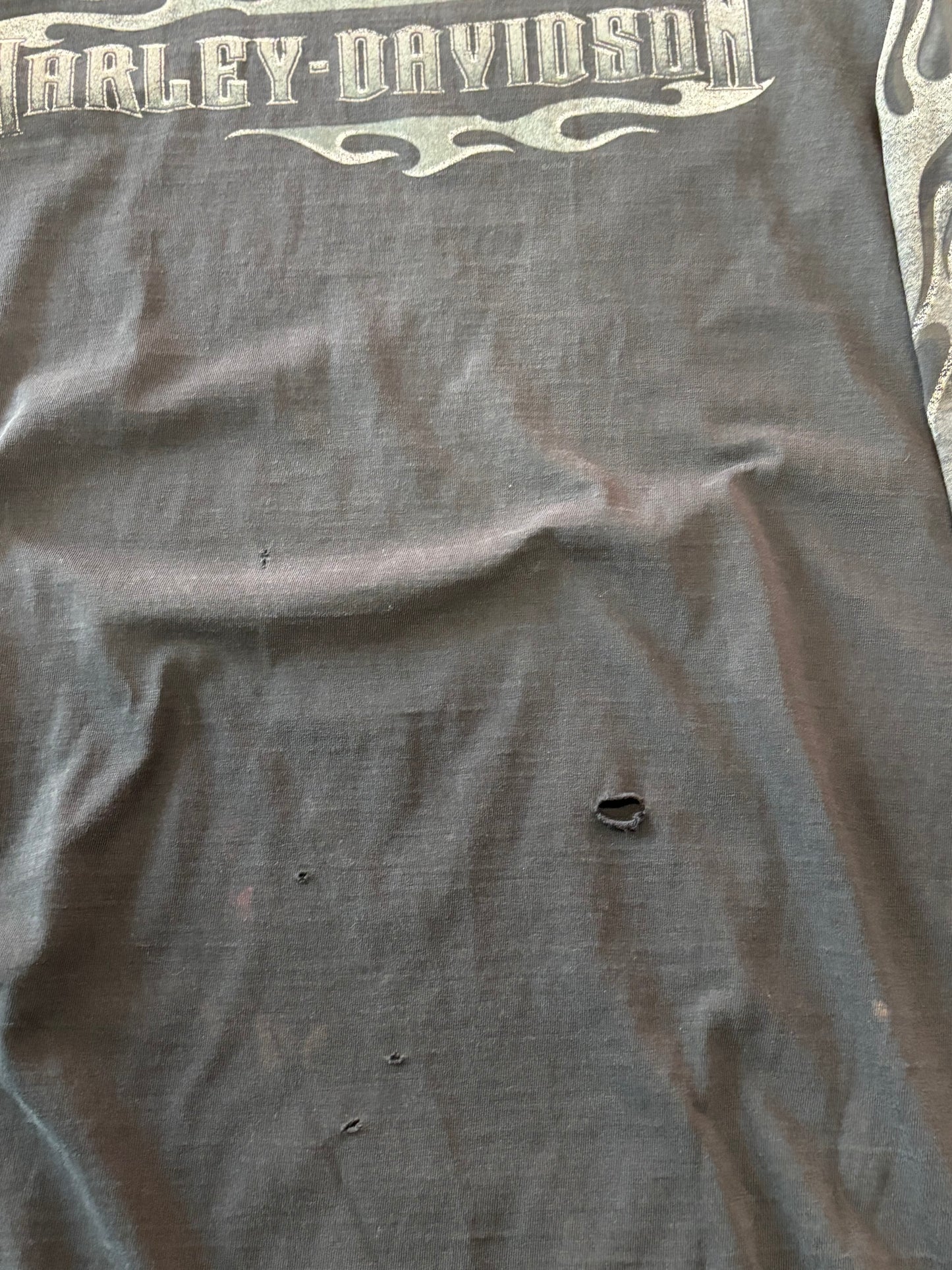 Vintage Chrome flame long sleeve size xl