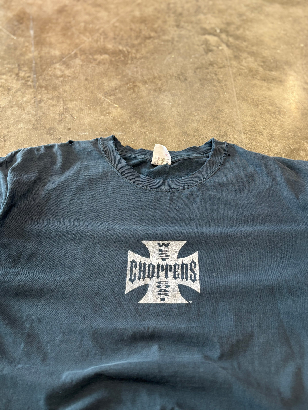 Vintage Thrashed and Faded WCC shirt size xl