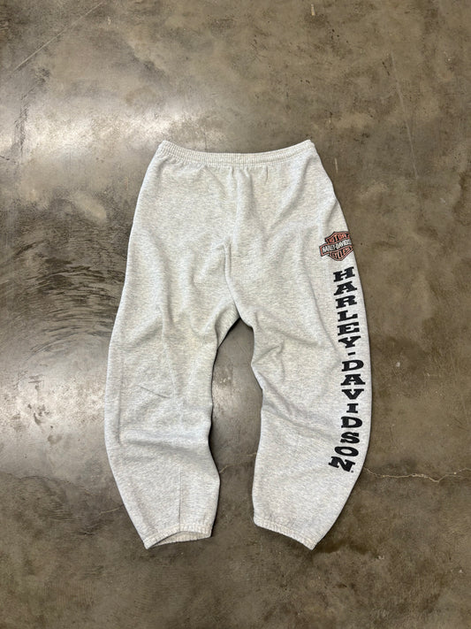 Vintage Harley Davidson grey sweatpants size medium