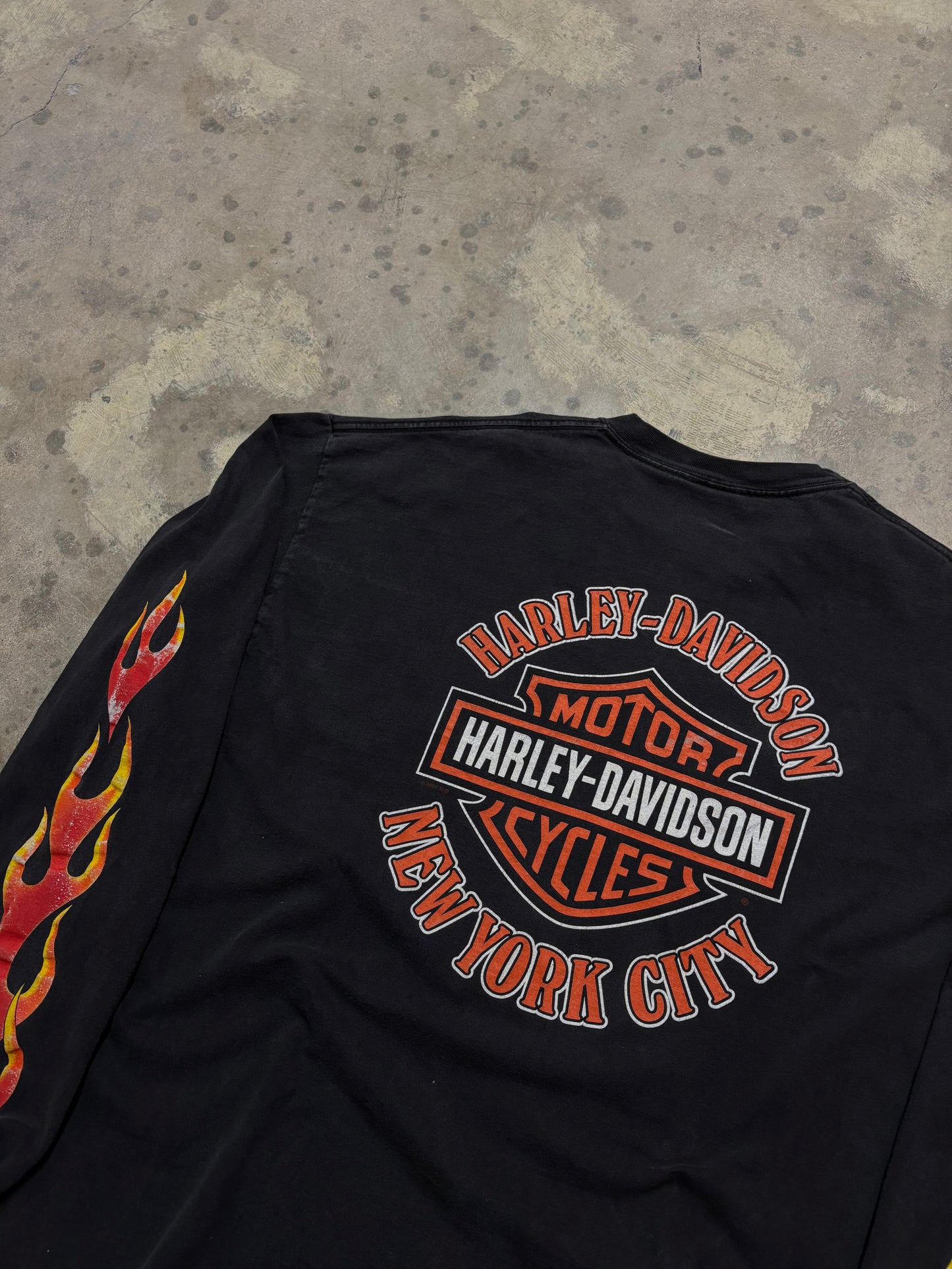 Vintage Harley Davidson Navsclone long sleeve shirt size XL