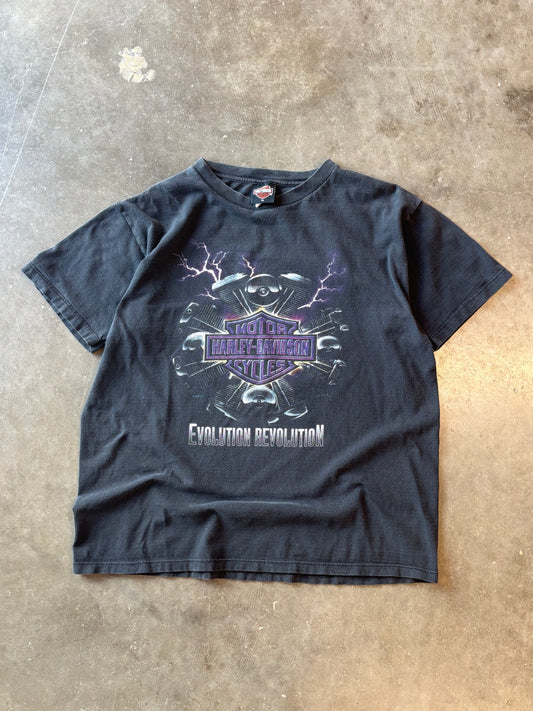 Vintage Harley Davidson Lightning Evolution shirt size XL