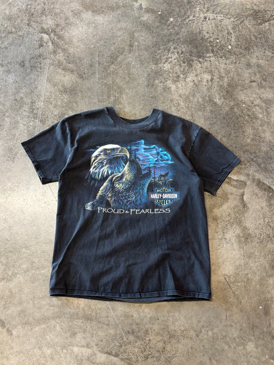 Vintage Harley Davidson proud and fearless shirt size large