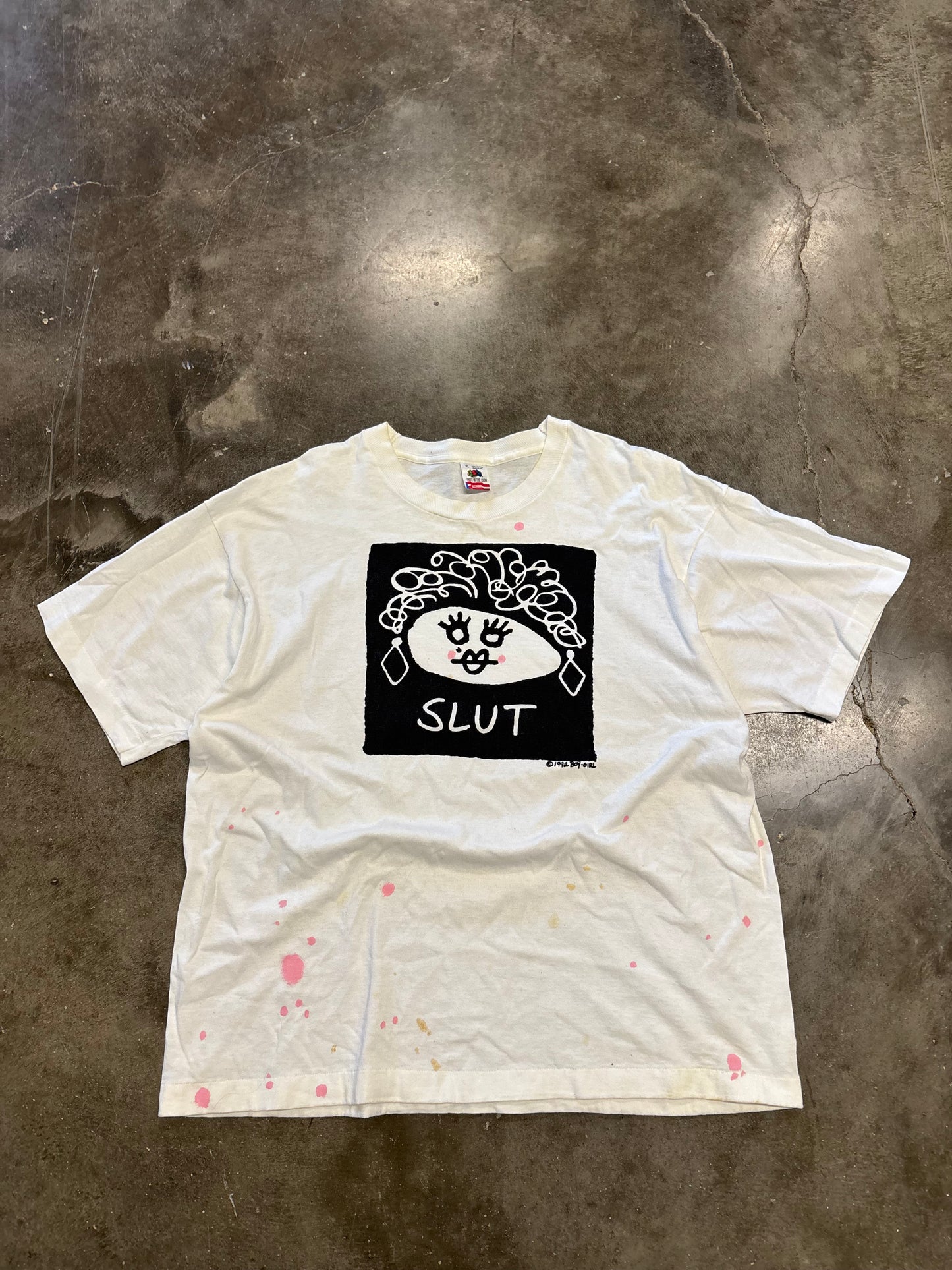 Vintage Slut shirt size XL