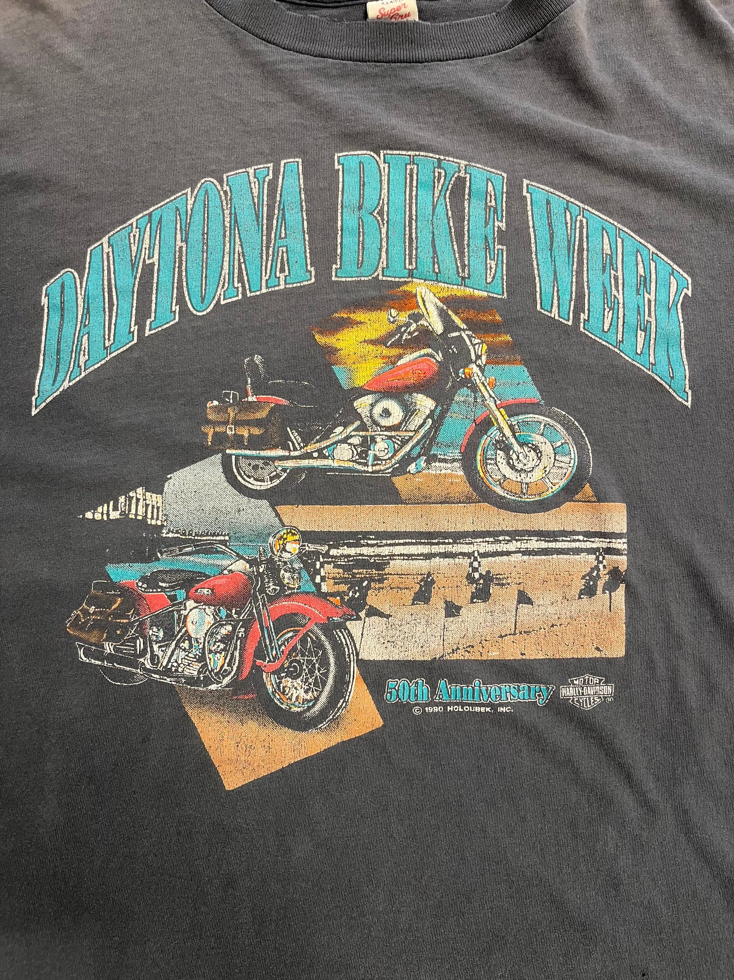 Vintage Faded Out Harley Davidson shirt size xl