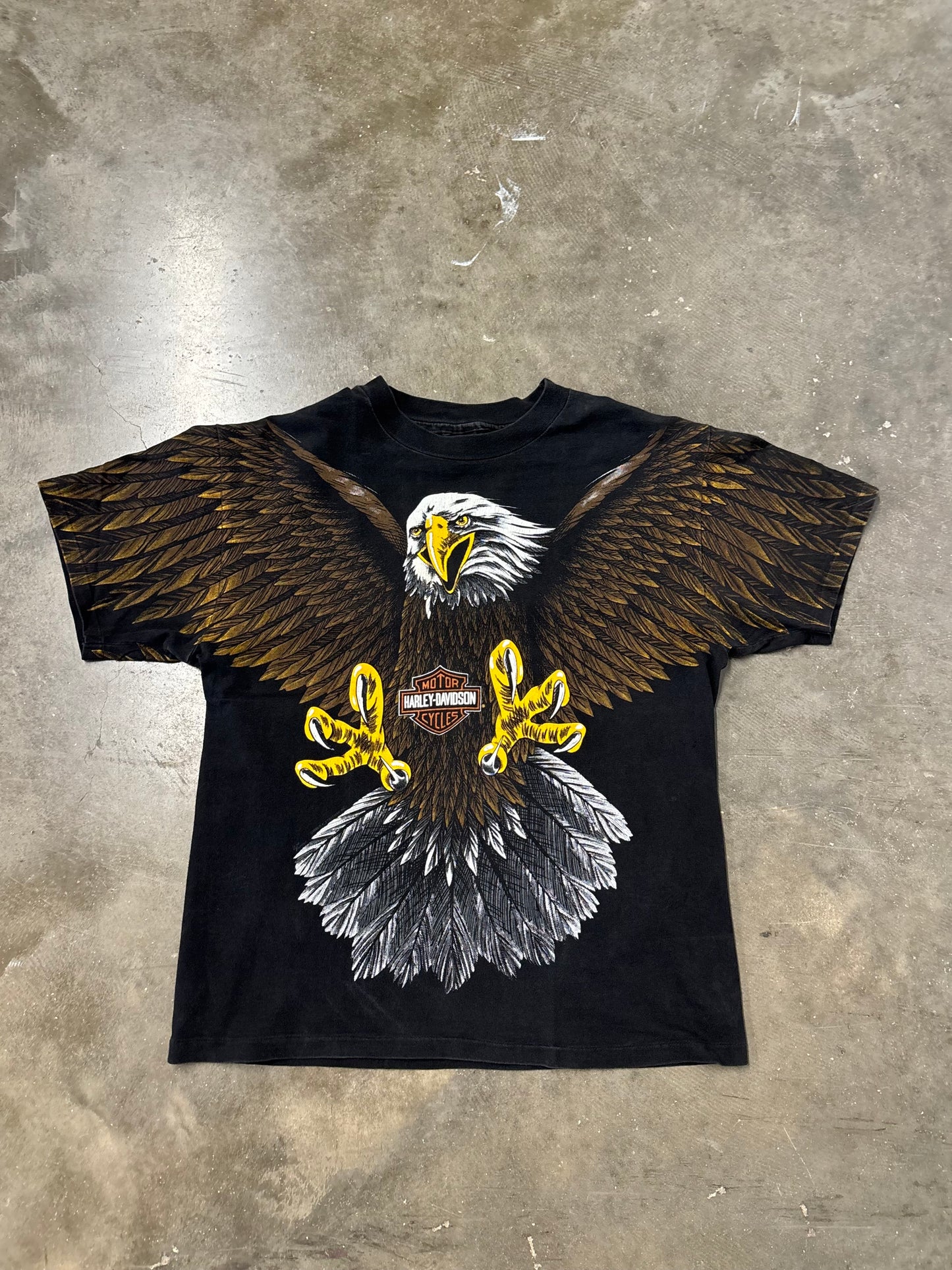 Vintage Harley Davidson soaring eagle shirt size large