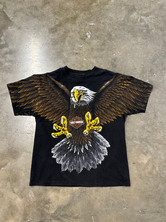 Vintage Harley Davidson soaring eagle shirt size large