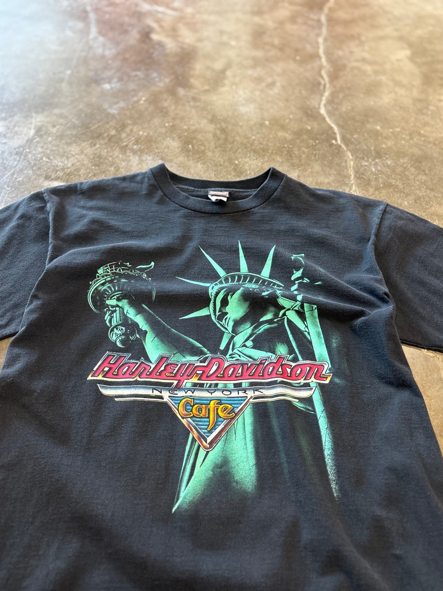Vintage Harley Davidson Statue of Liberty shirt size xl
