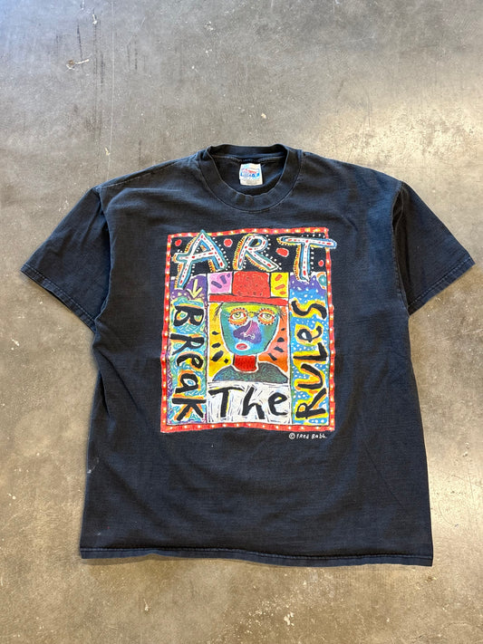 Vintage Fred Babb Art shirt size xl