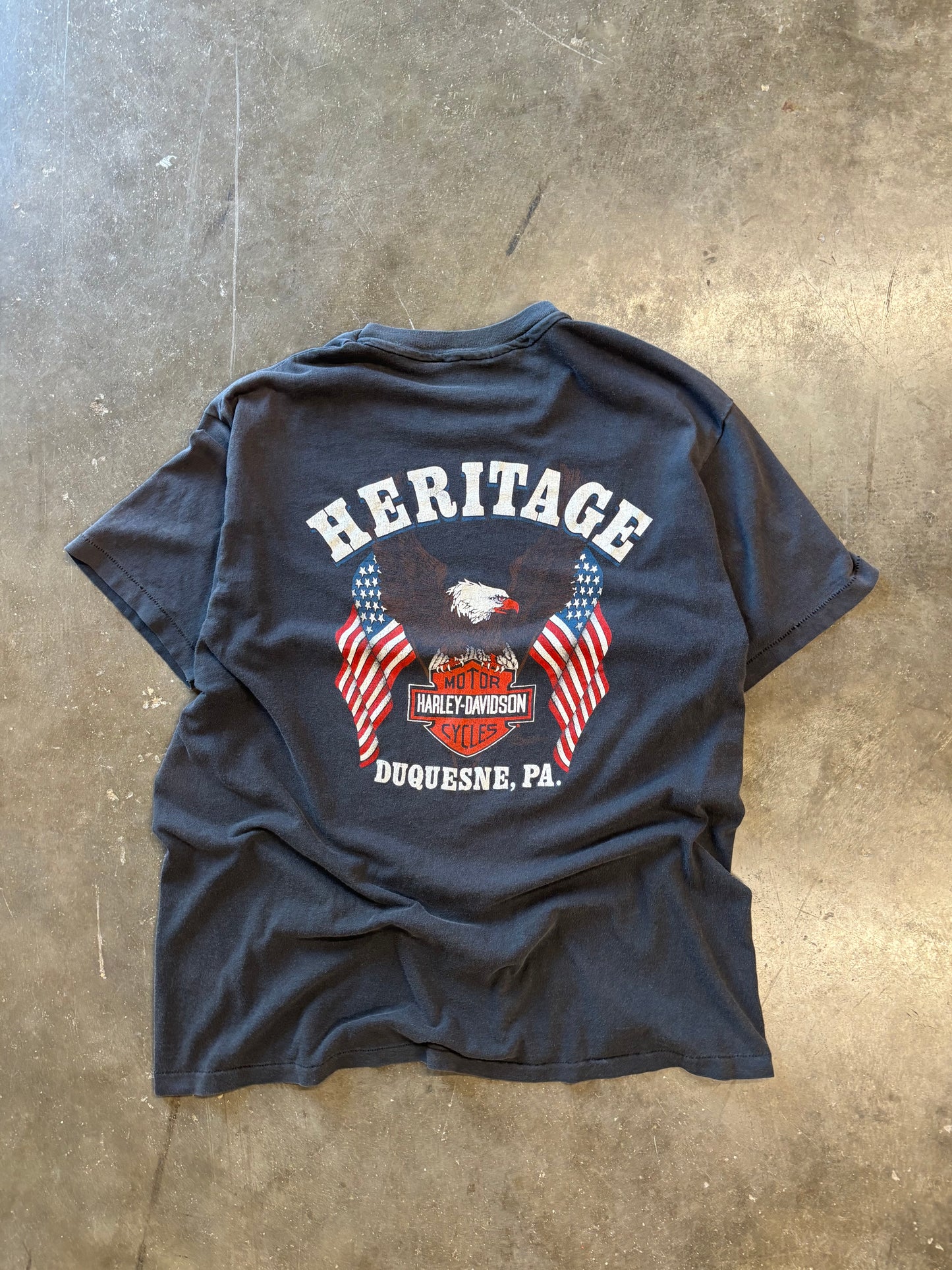 Vintage Harley Davidson Real Steel shirt size xl
