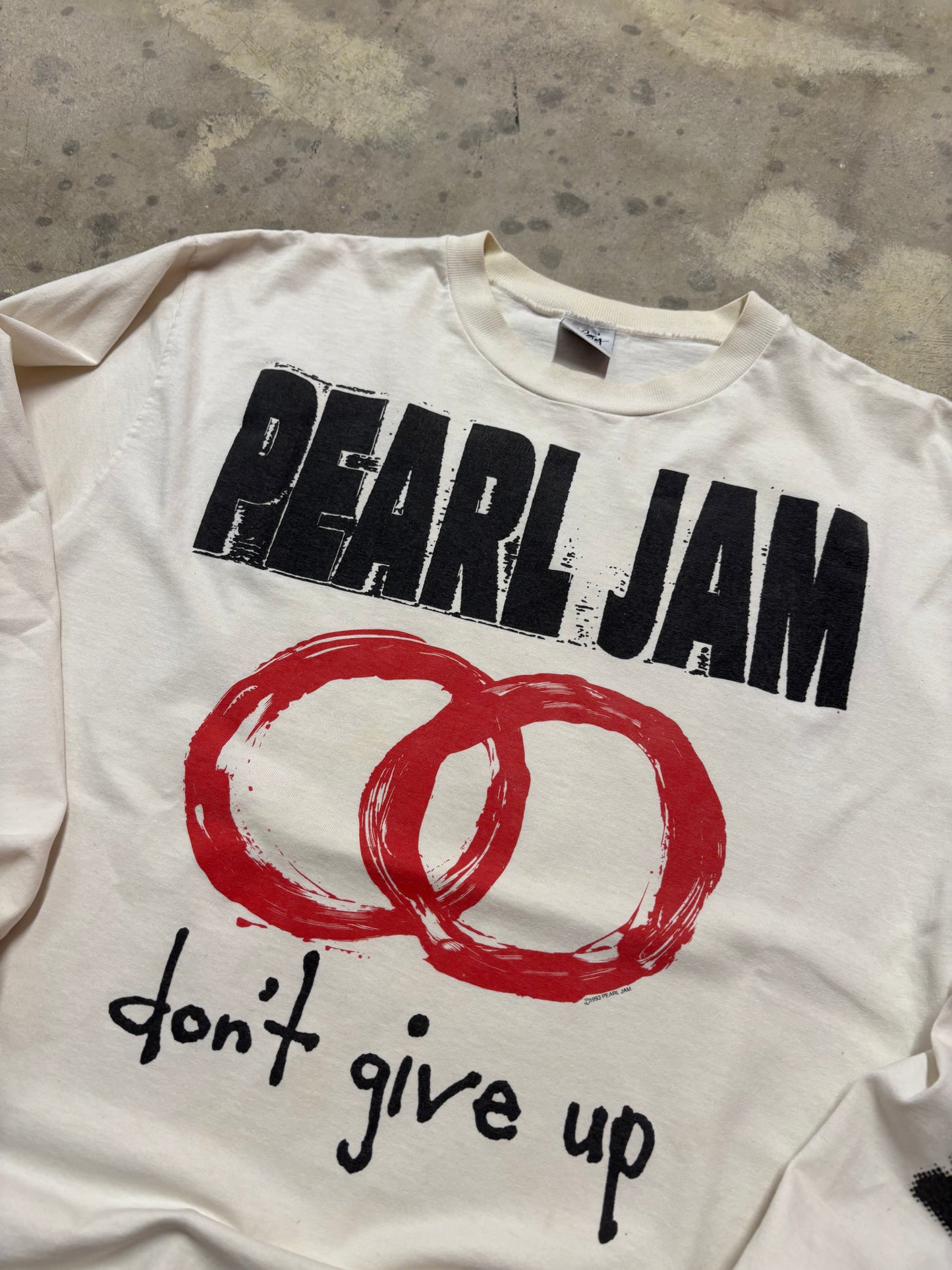 Vintage Pearl Jam Don’t give up long sleeve shirt size large