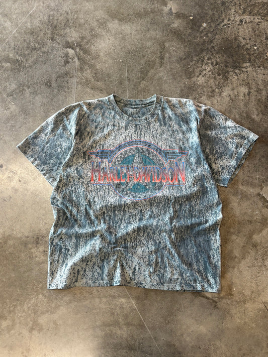 Vintage Harley marble dyed shirt size extra large