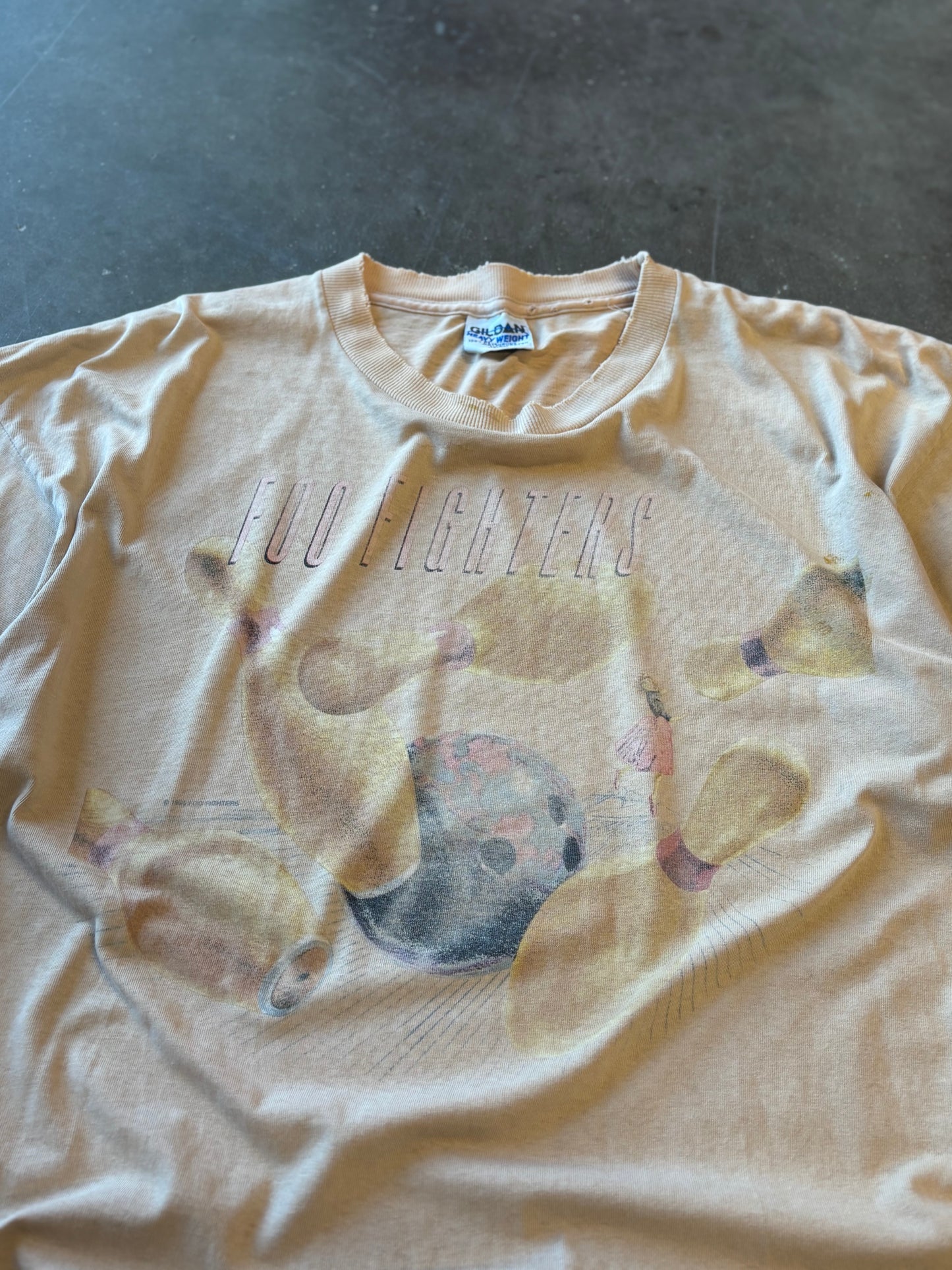 Vintage Foo Fighters bowling pins shirt size XL