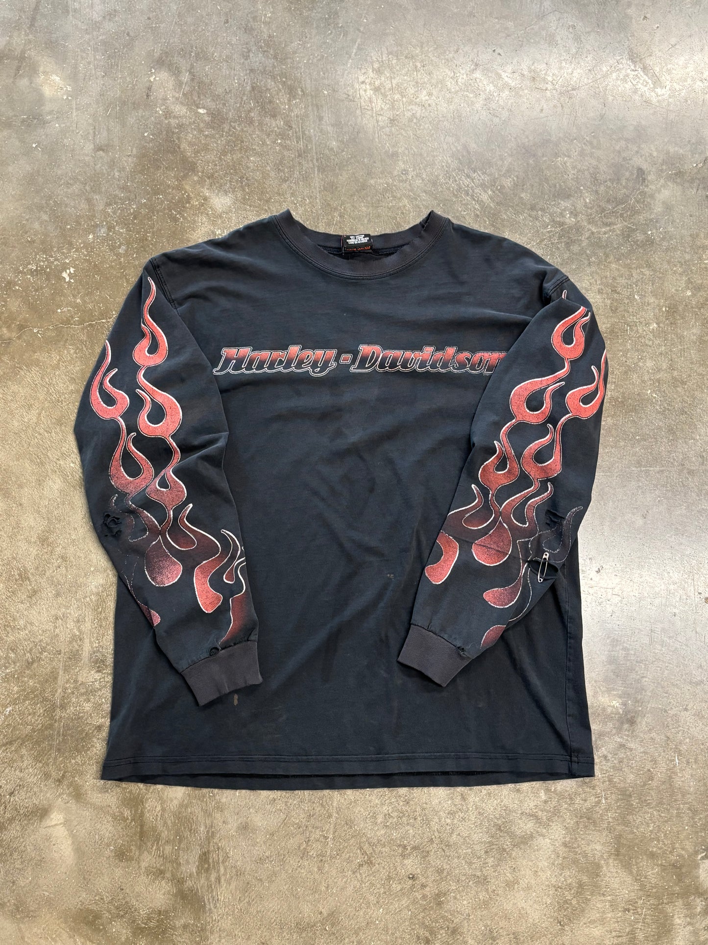 Harley Davidson Magma long sleeve size large fits xl