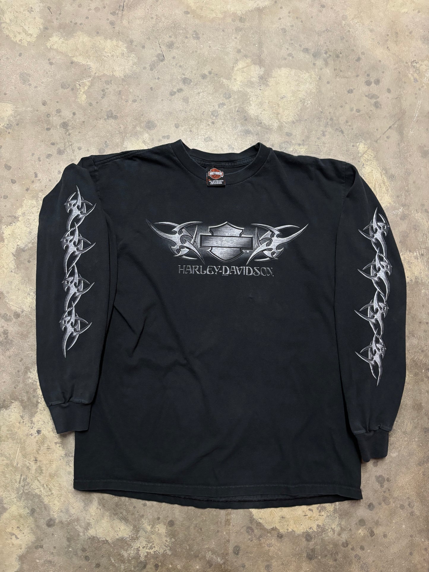 Vintage Harley Davidson Steel longsleeve shirt size XL