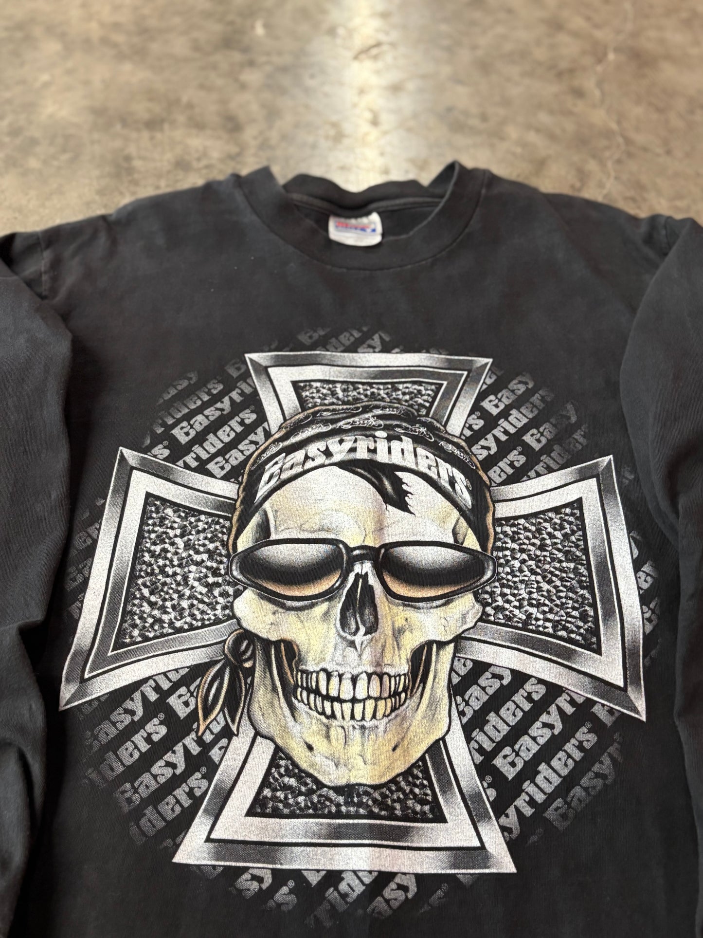 Vintage EasyRiders chopper long sleeve size large