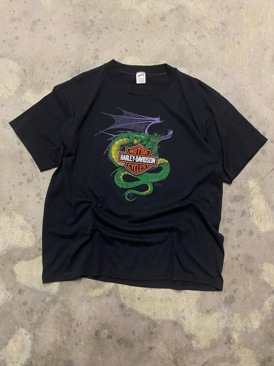 Vintage 80’s Harley Davidson dragon shirt size extra large