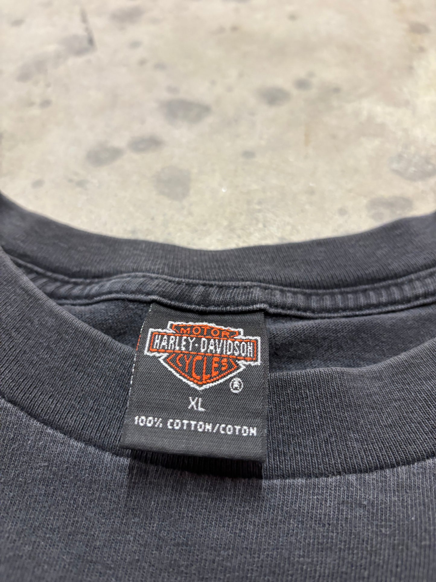 Vintage Harley Davidson Flaming Eagle shirt size extra large