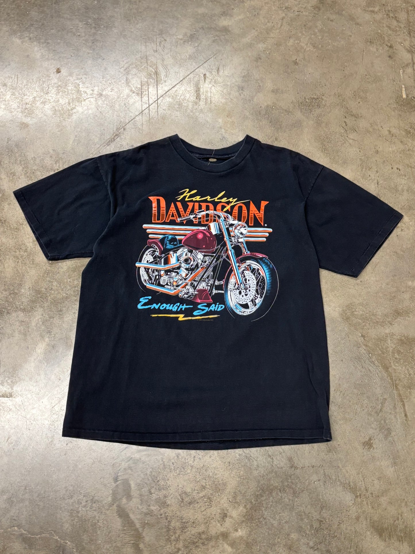 Vintage Harley Davidson enough said shirt size xl
