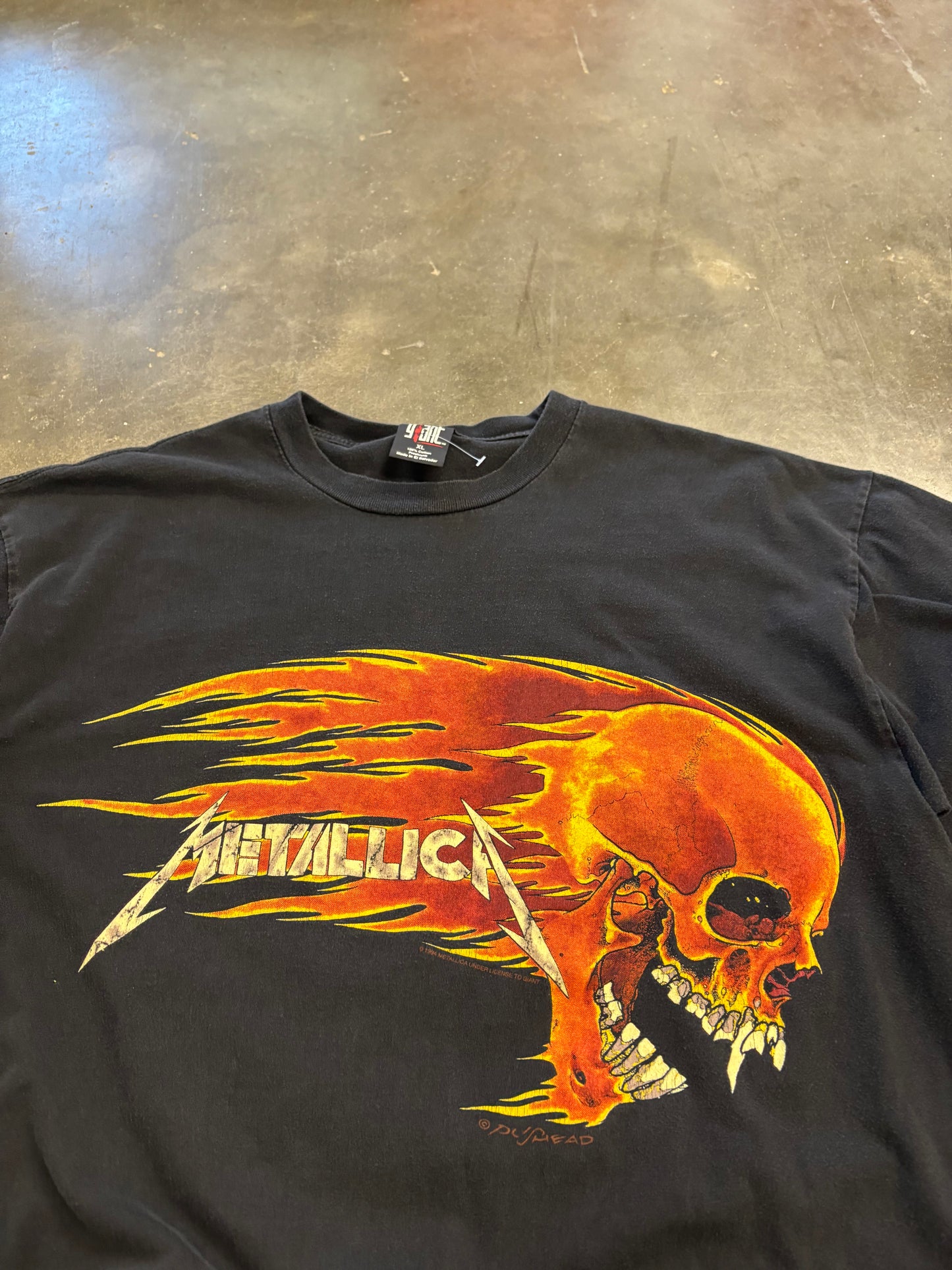 Vintage Metallica Pushead shirt size xl