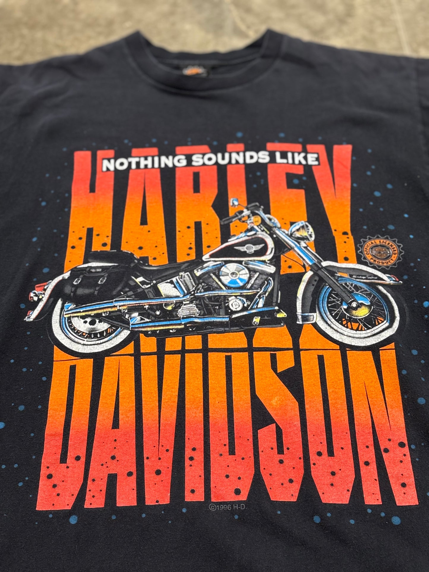 Vintage Harley Davidson Nothing sounds like a Harley shirt size large