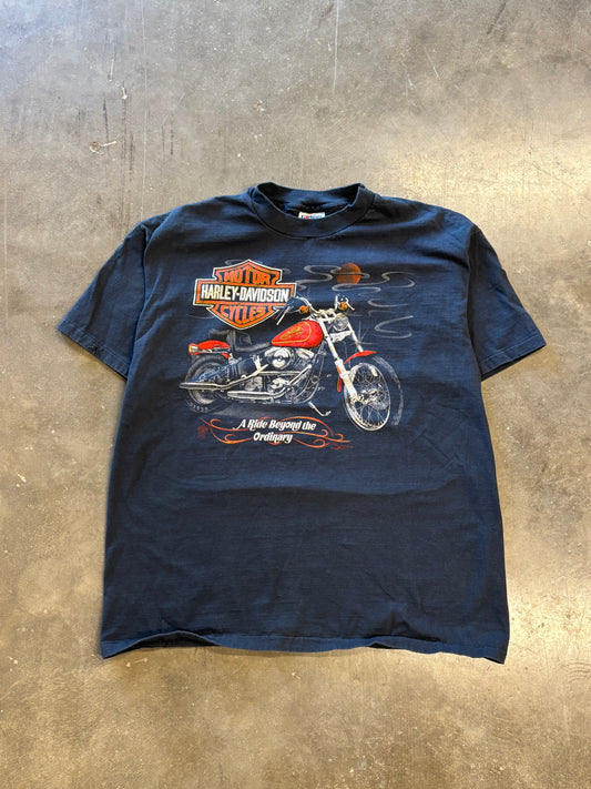 Vintage Harley Davidson a ride beyond ordinary 80’s shirt size XL