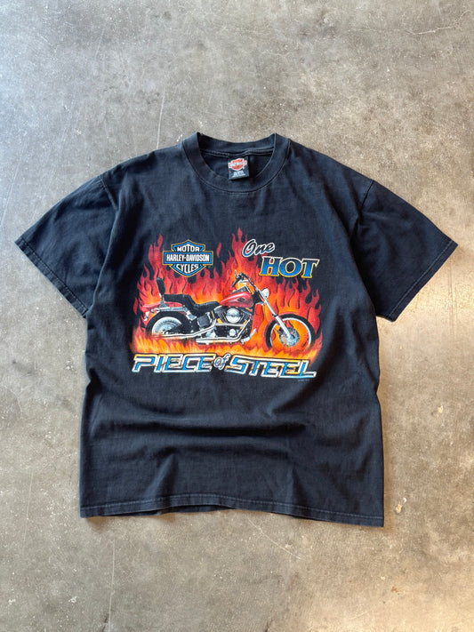 Vintage Harley Davidson One hot piece of steel shirt size large
