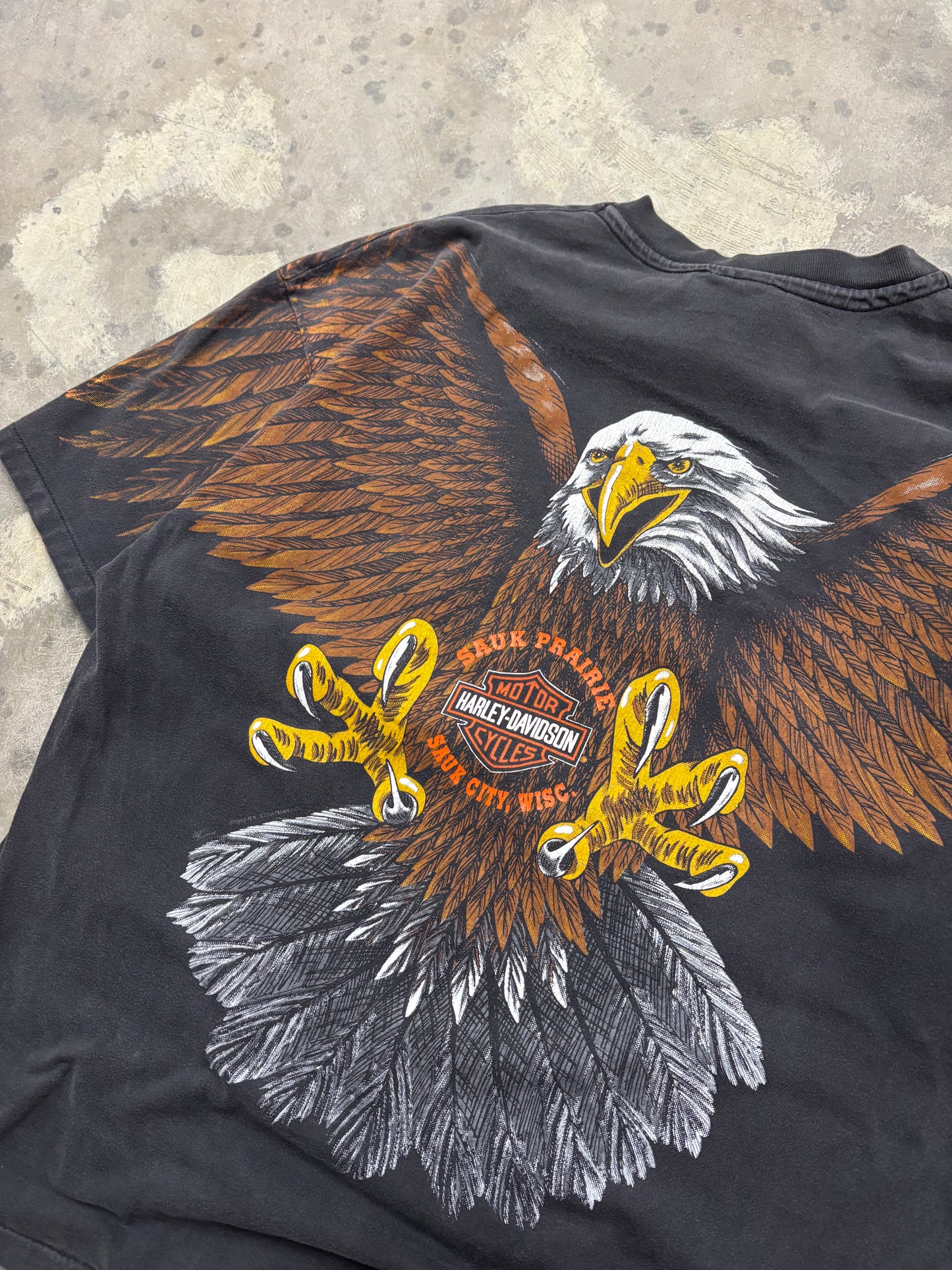 Vintage Harley Davidson Soaring Eagle shirt size XXL