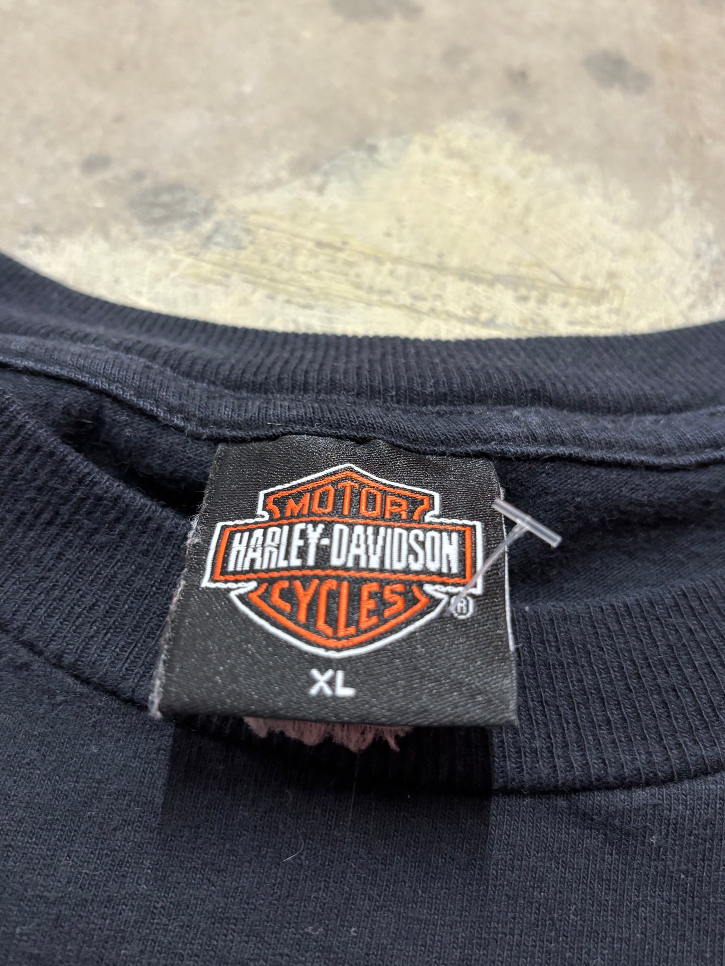 Vintage Harley Davidson Purple Eagle Lightning shirt size extra large
