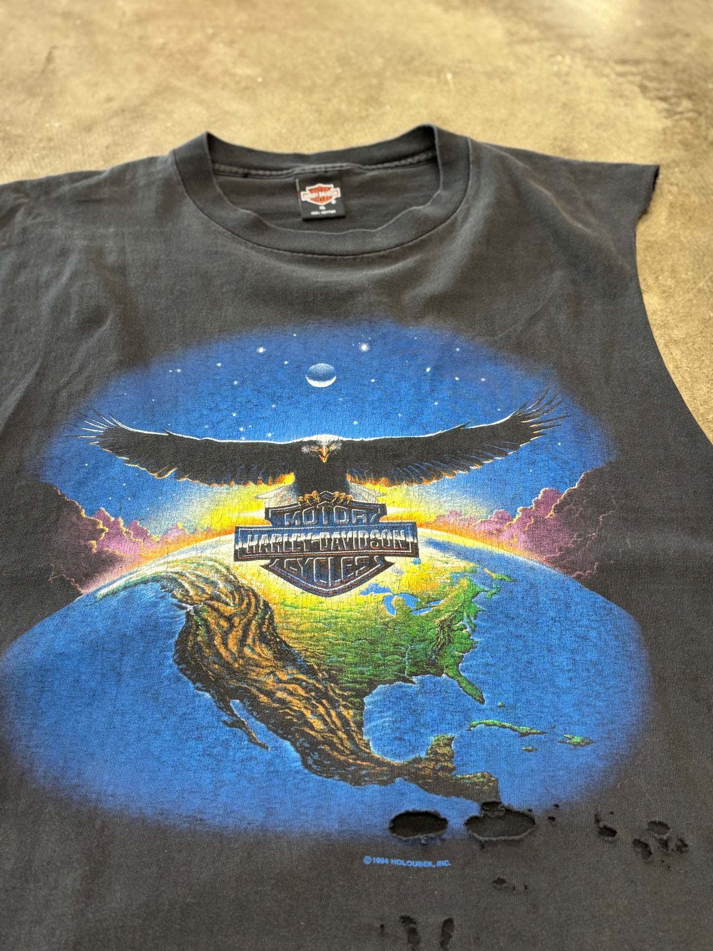 Vintage Harley Davidson Global Eagle shirt size xl