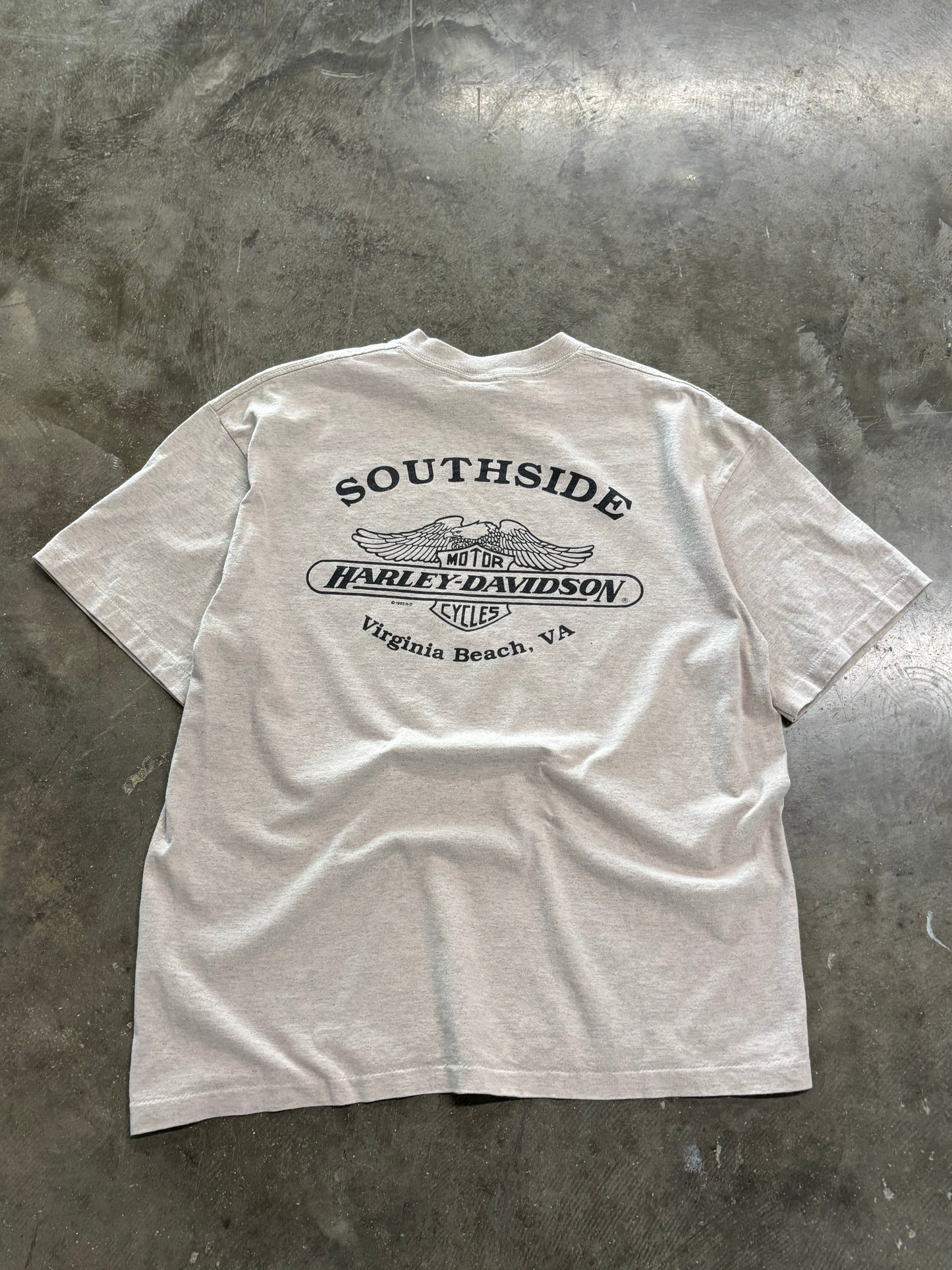 Vintage Harley Davidson v twin shirt size xl
