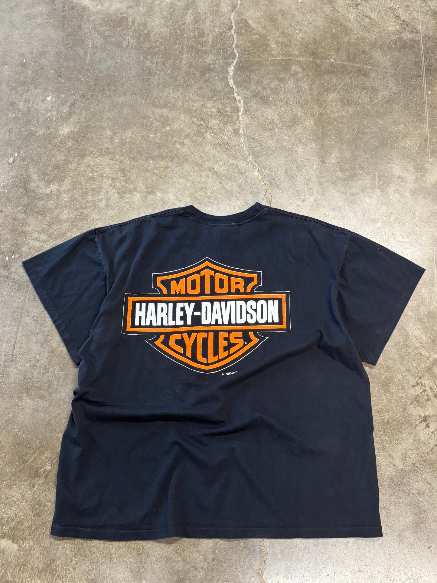 Vintage Harley Davidson midnight rider shirt size xl