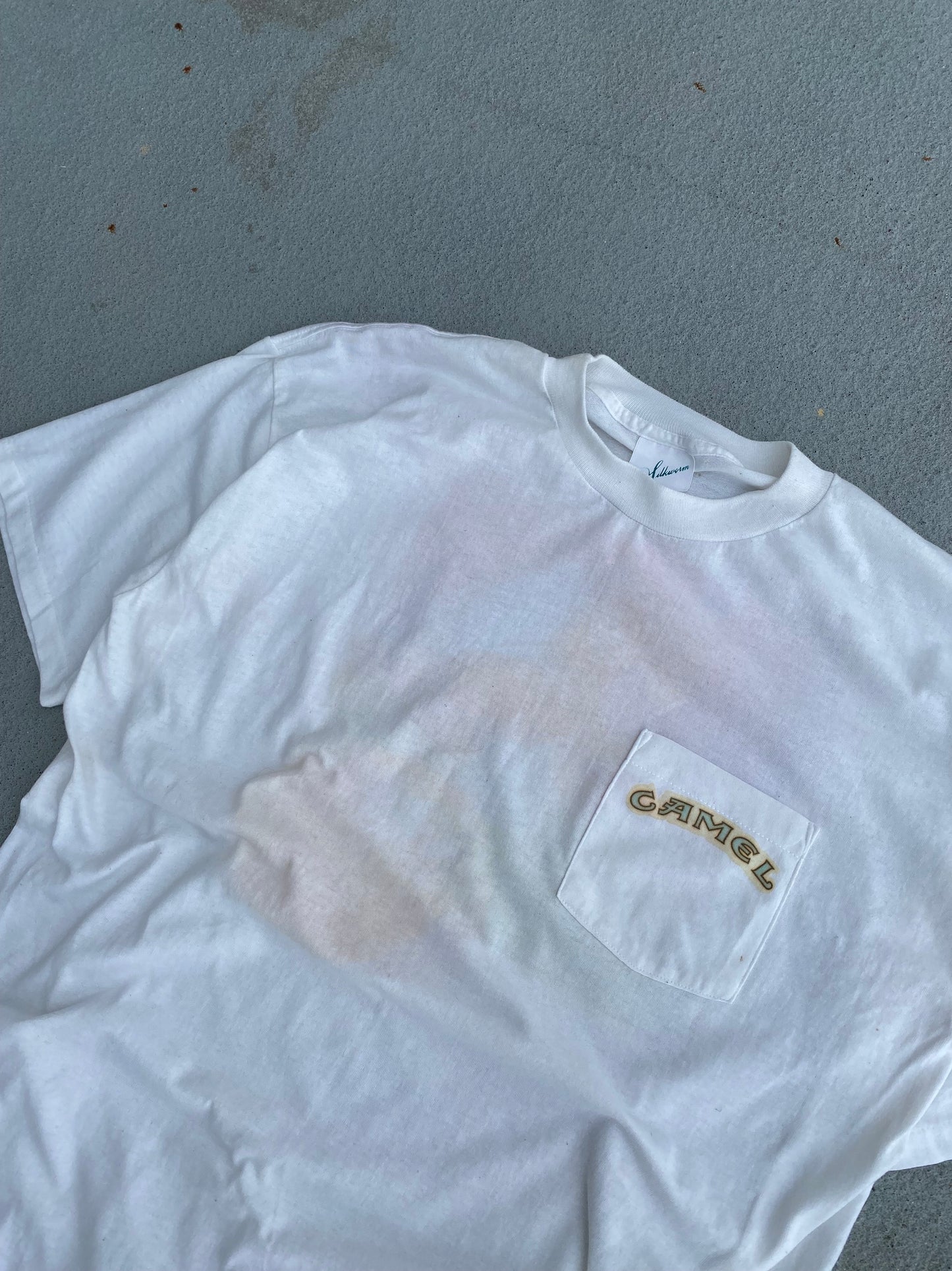 Vintage Camel Pool Pocket Tee Size XL