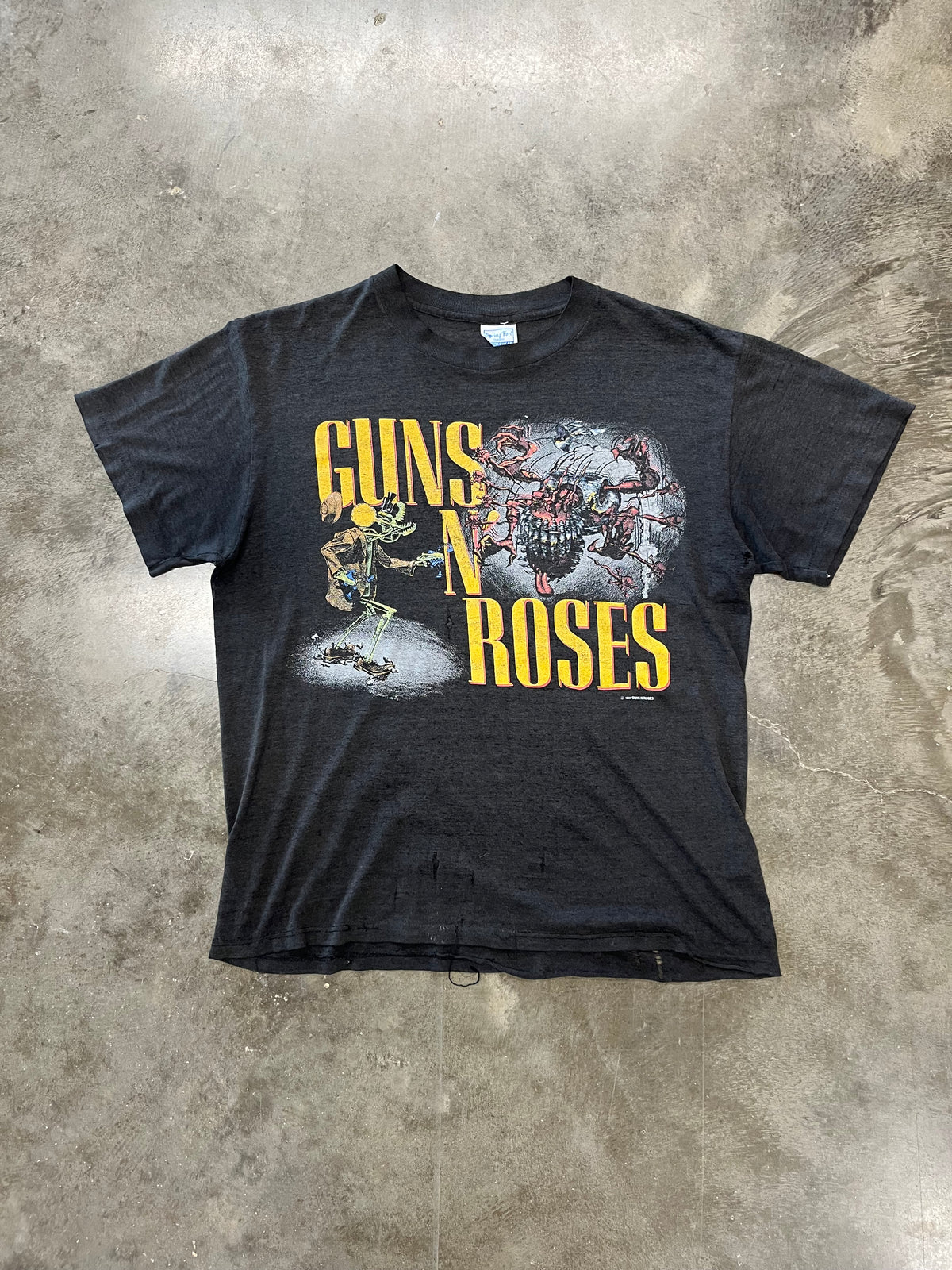 Vintage Guns N’ Roses banned logo shirt size extra large