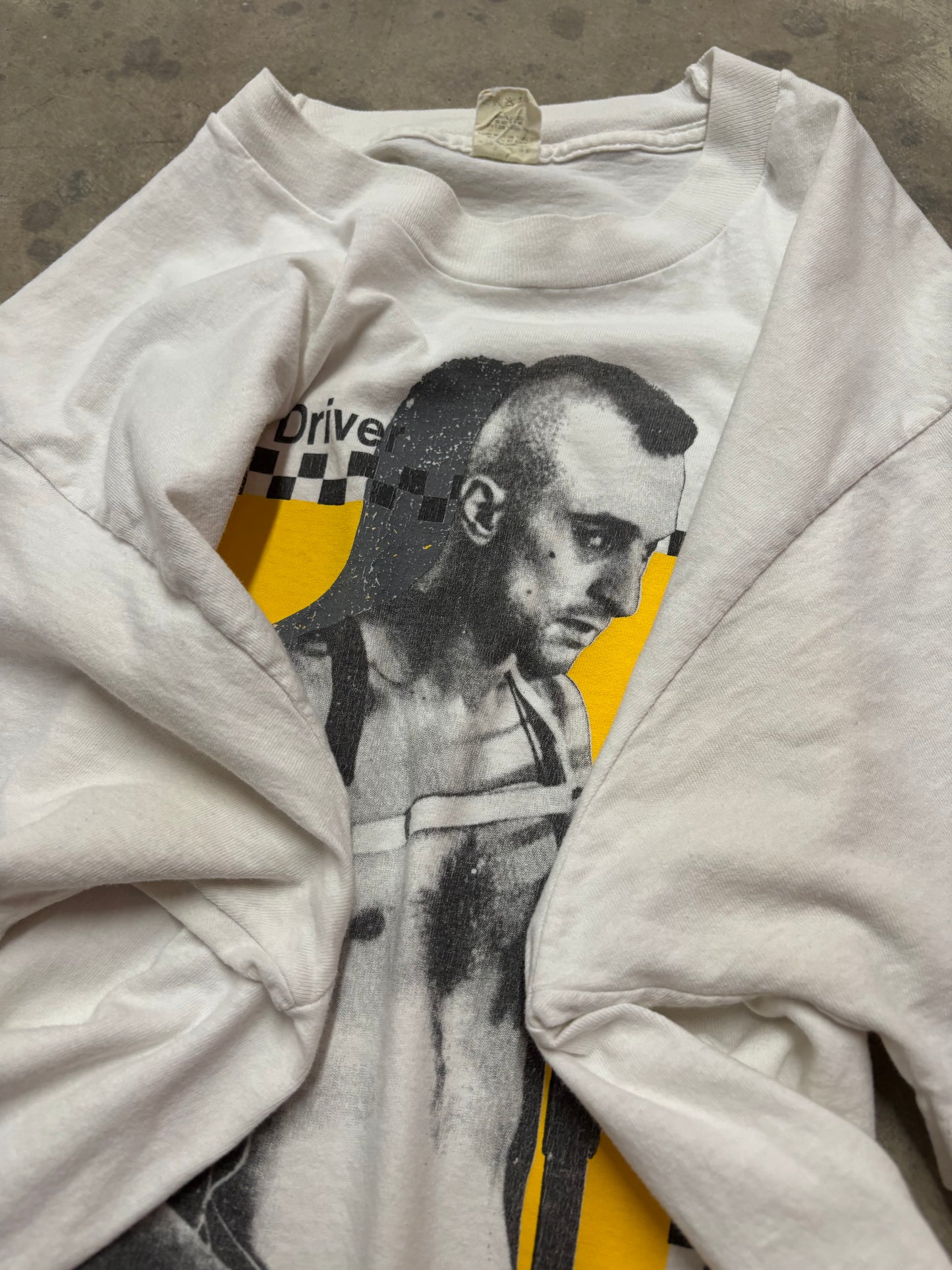 Vintage 80’s Taxi Driver shirt movie promo size extra large