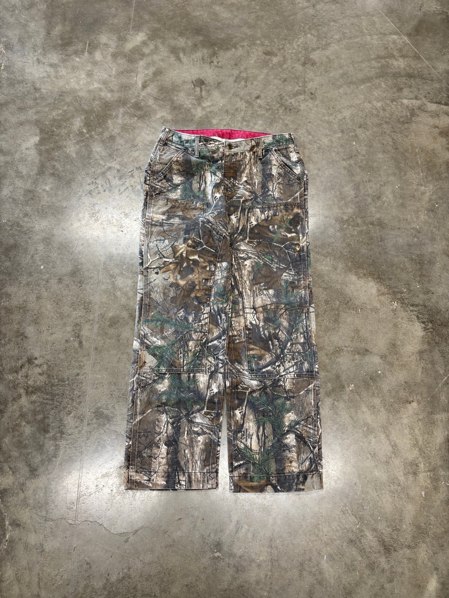 Camo carhartt double knees