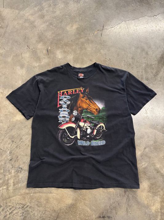 Vintage Harley Davidson horses don’t stop they keep going shirt size xxl