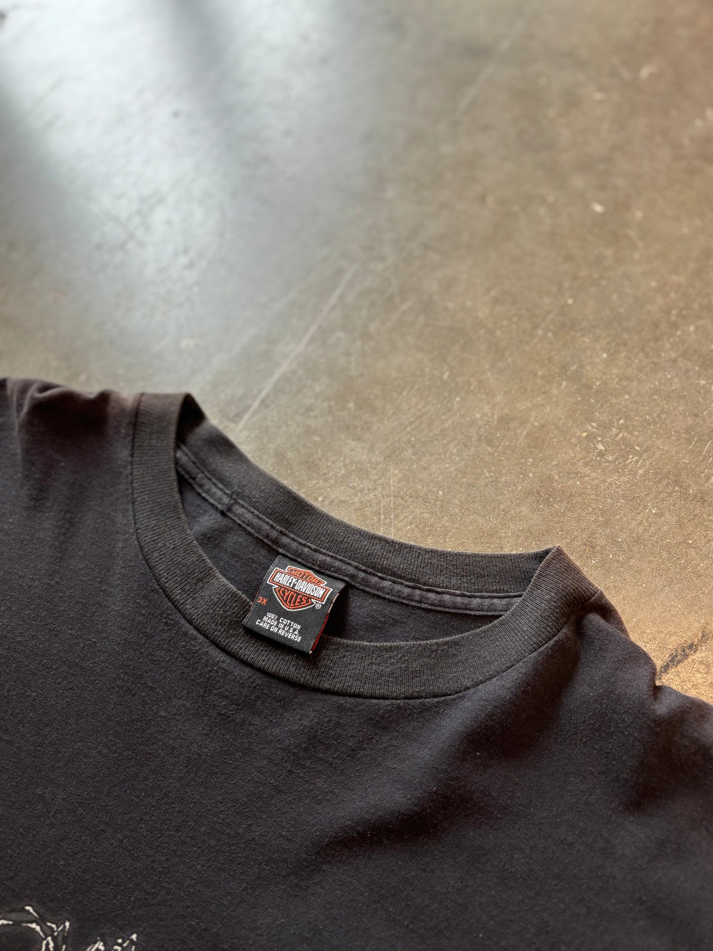 Vintage Harley Davidson Spiderweb long sleeve size xxxl