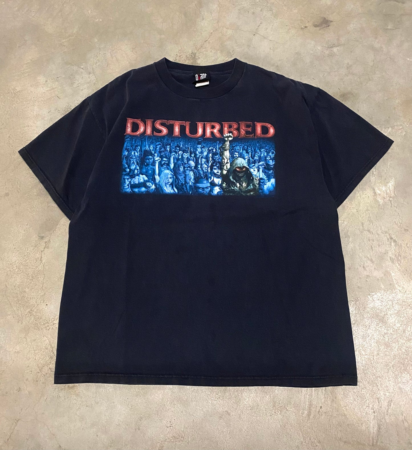 Disturbed 10000 Fists Shirt Size XL