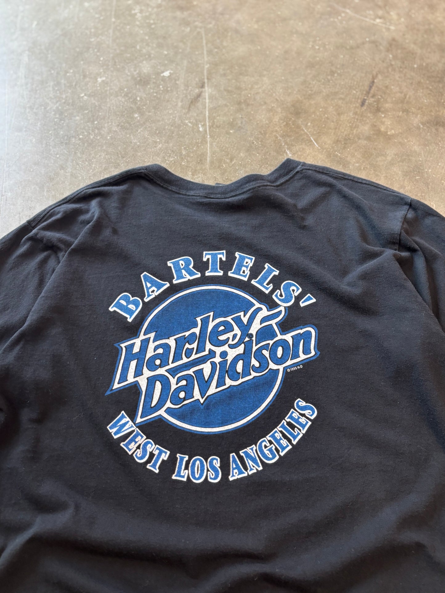 Vintage Harley Davidson crimson shield shirt size XL