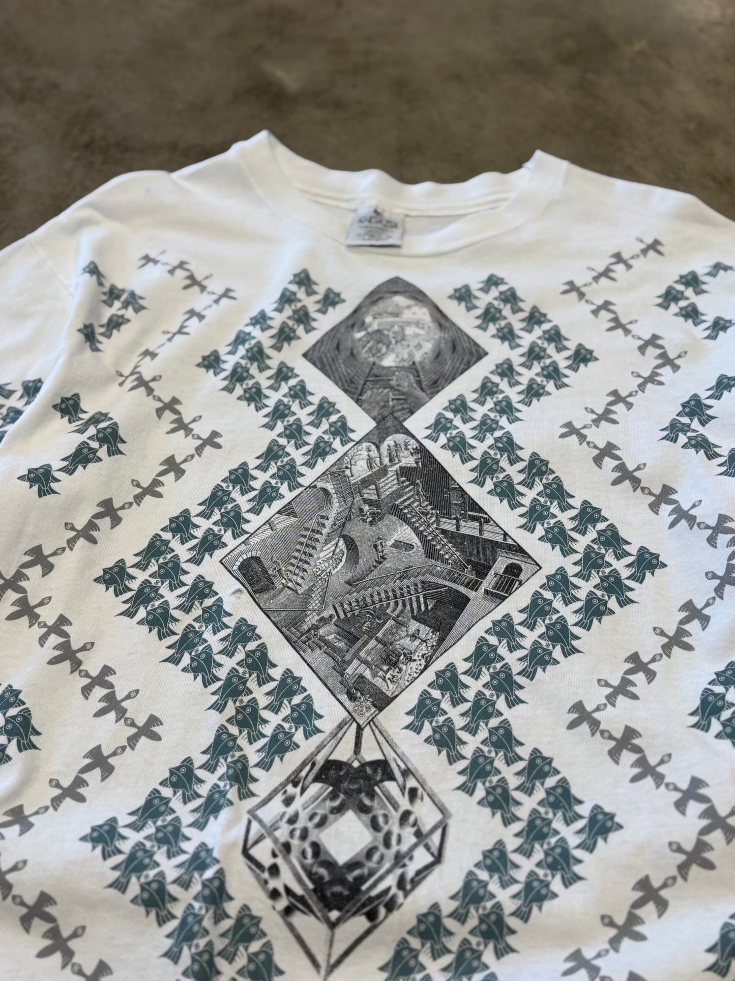 Vintage MC Escher shirt size large
