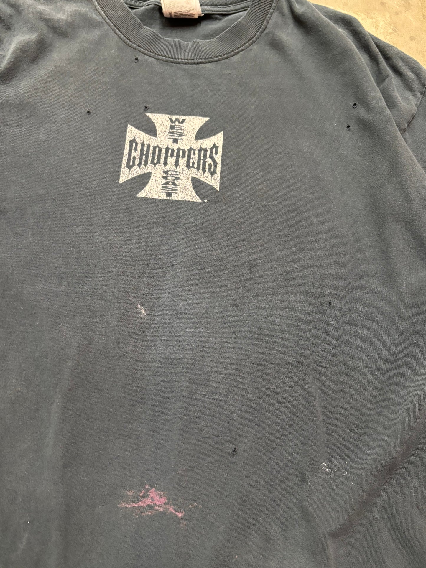 Vintage thrashed Clapped WCC shirt size extra large