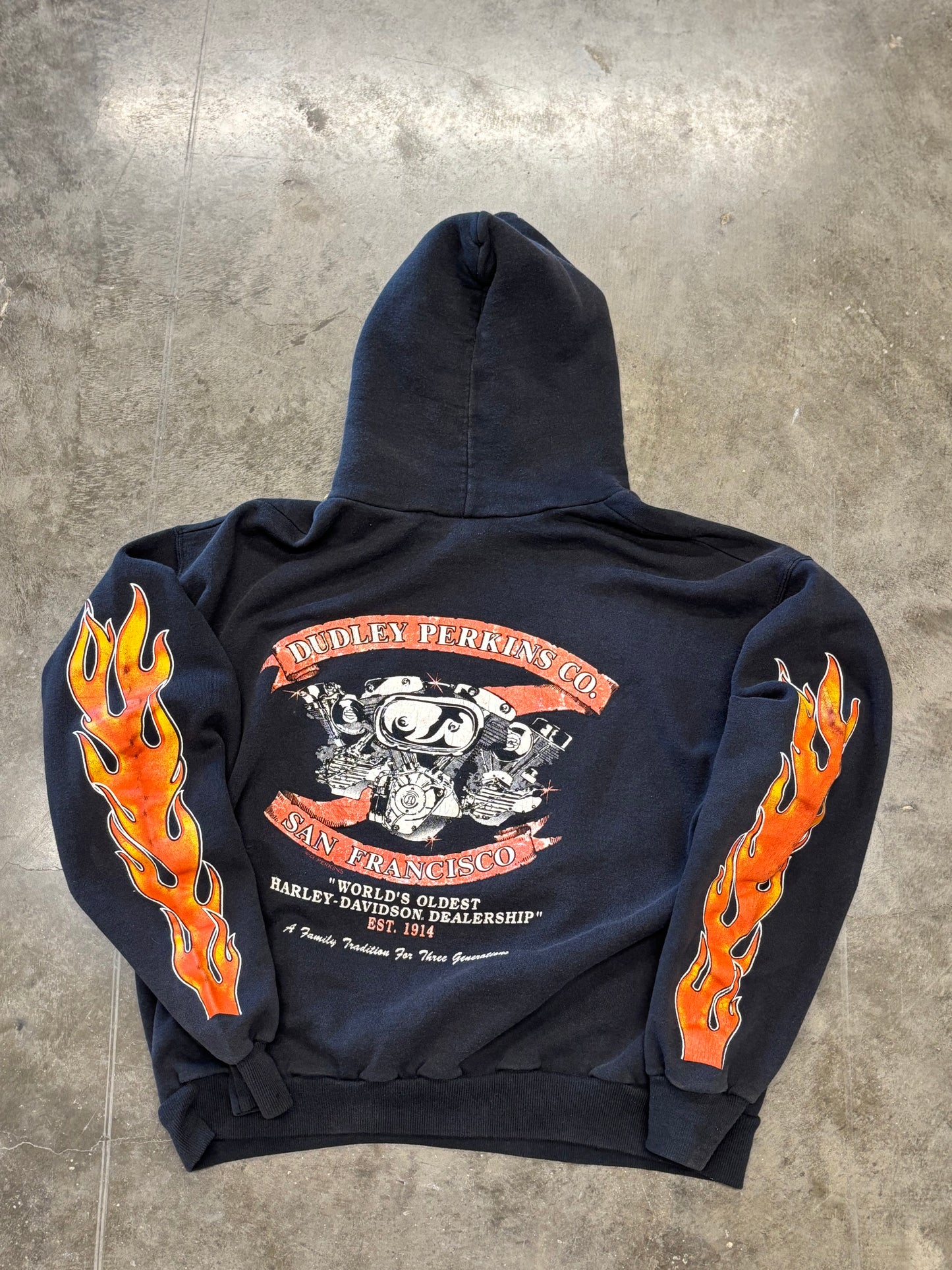 Vintage Harley Davidson Hoodie size extra large