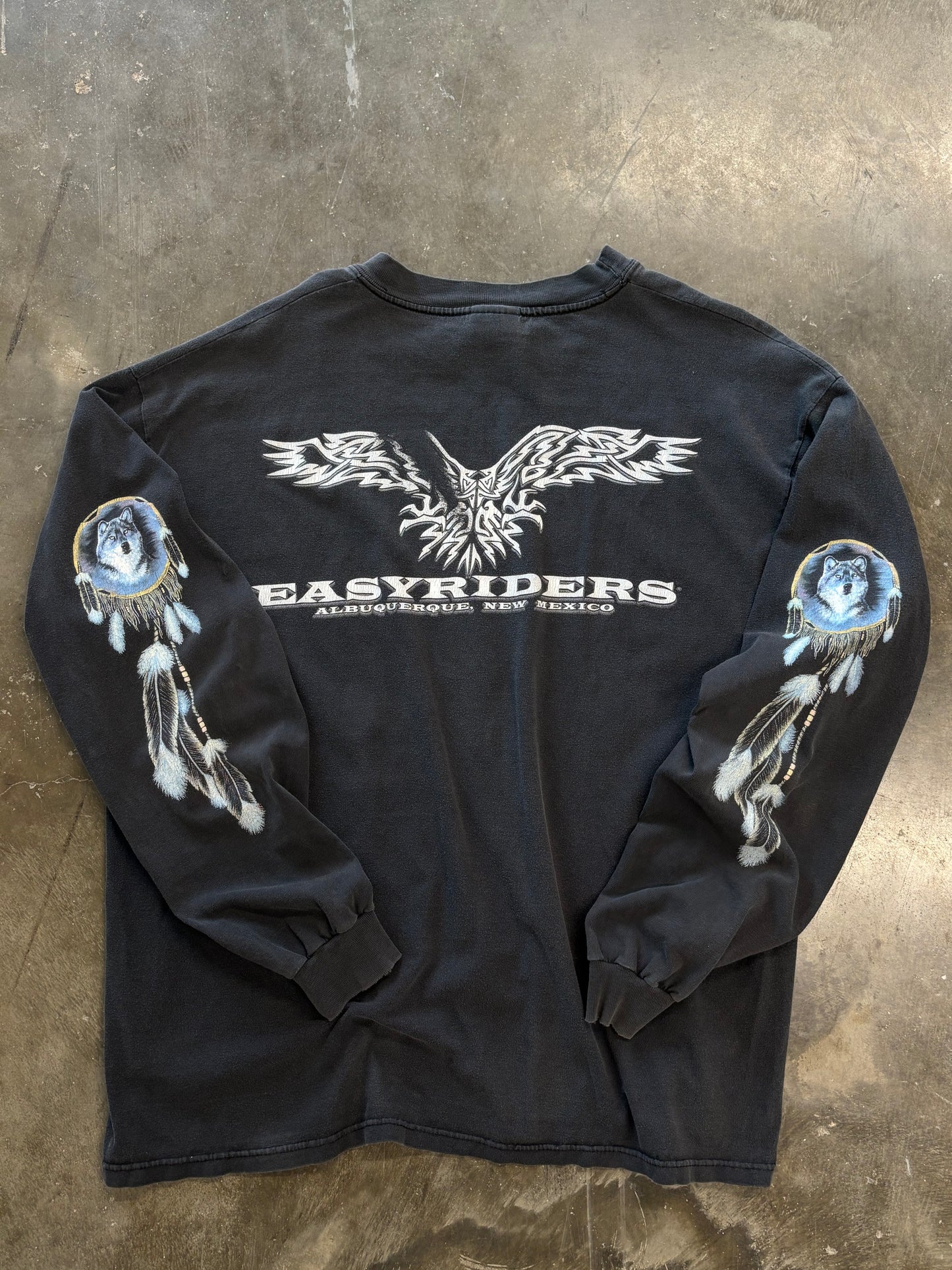 Vintage EasyRiders dreamcatcher long sleeve size XL