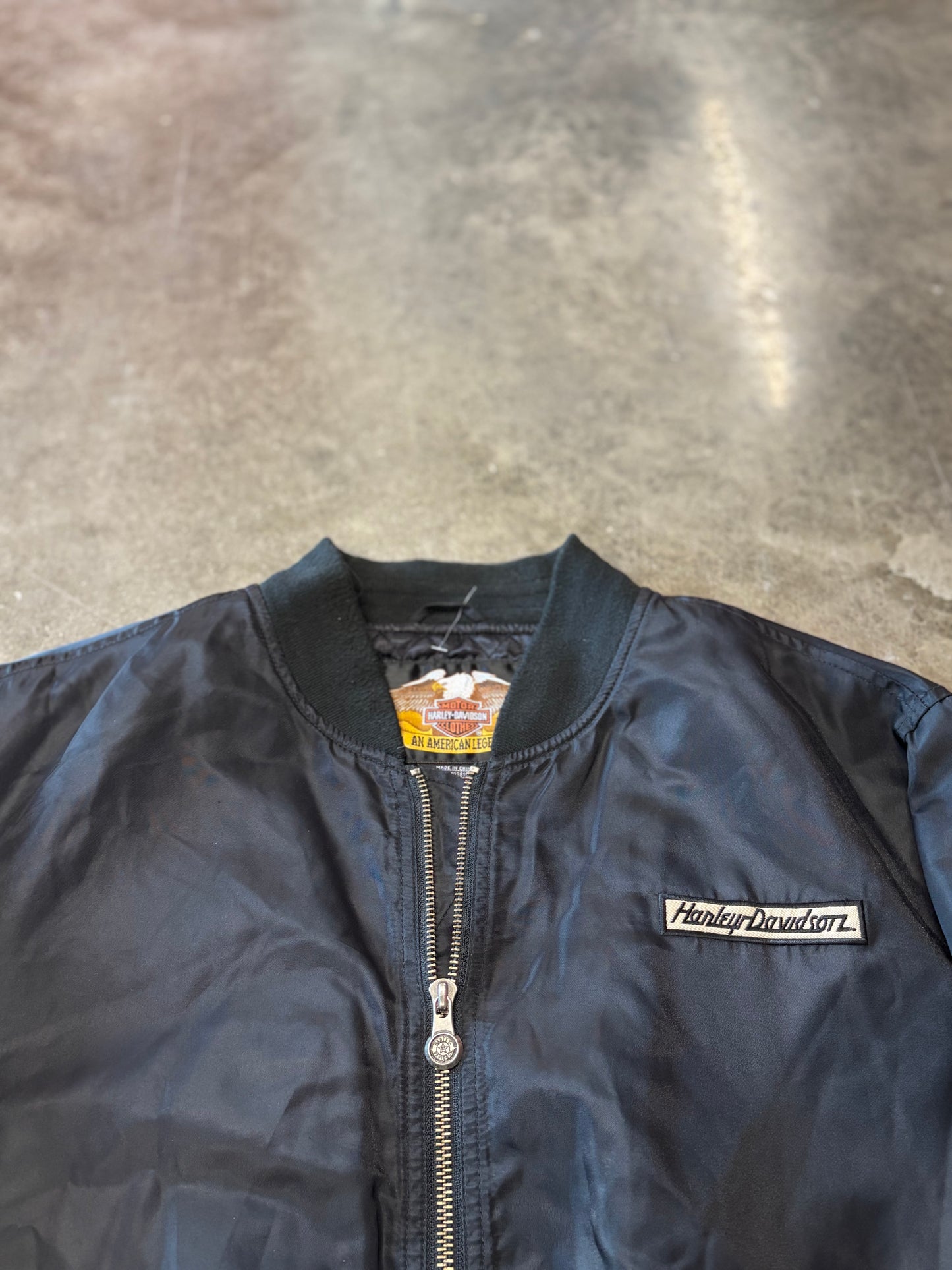 Vintage Harleh Davidson Shovelhead jacket size xl