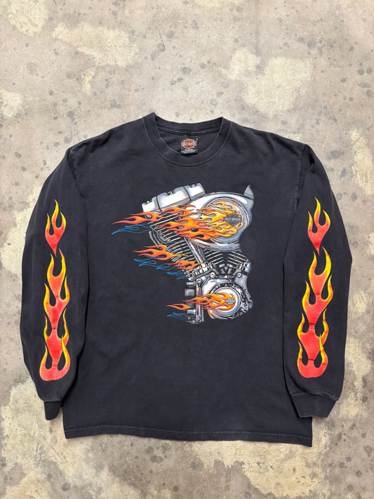 Vintage Harley Davidson Shovelhead shirt size large