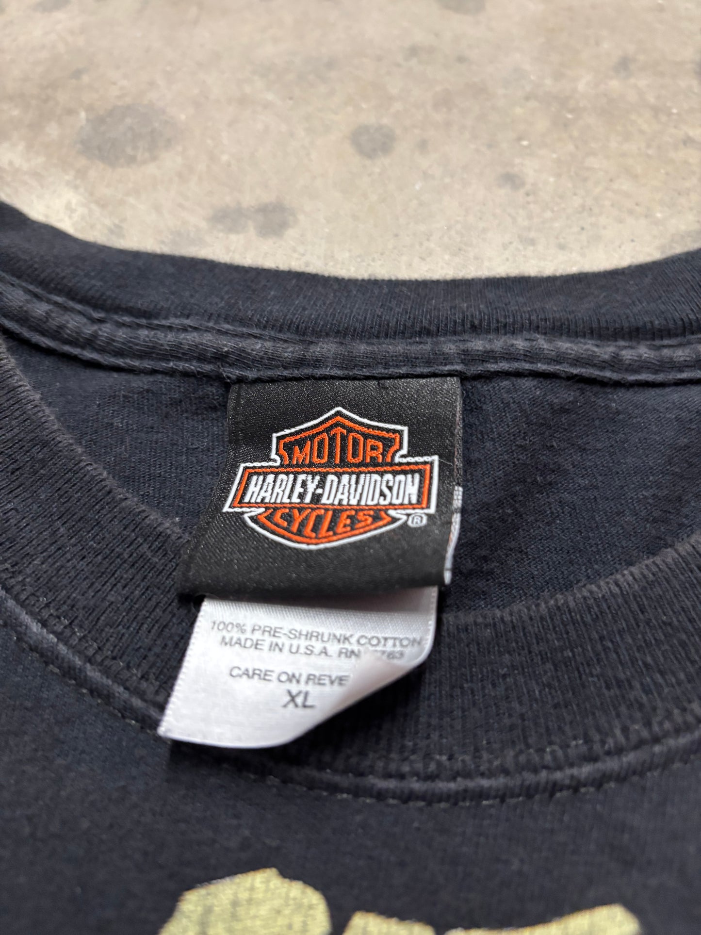 Harley Davidson what the skelly long sleeve size extra large shirt