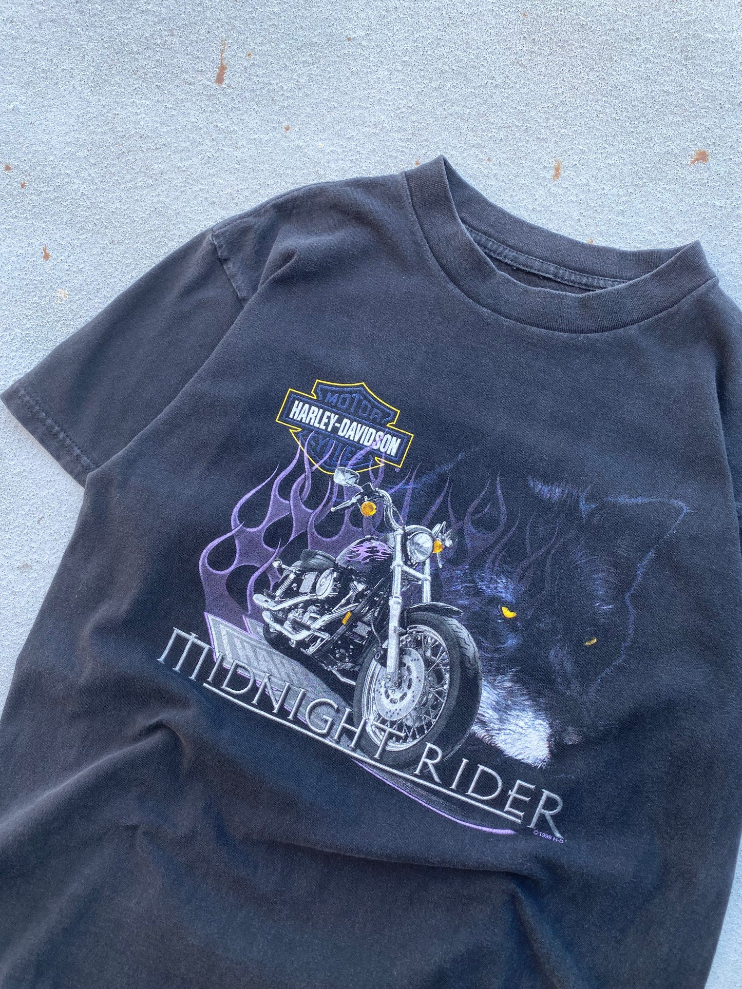 Vintage Harley Midnight rider shirt size XL